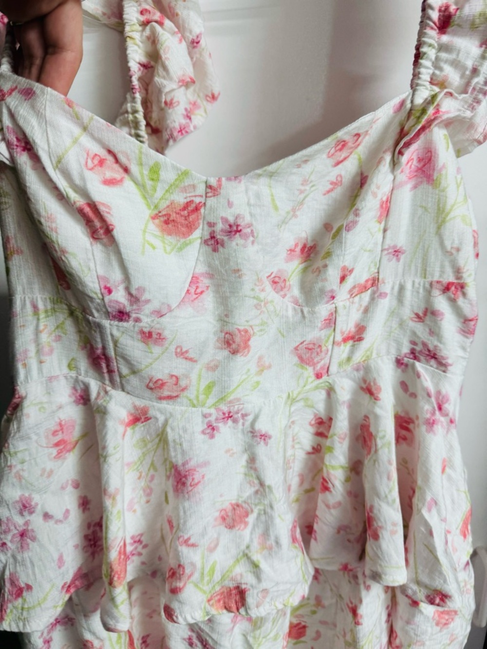 Altar’d State Floral Tiered Ruffle Sundress Size xl - Picture 4 of 4